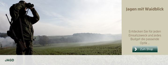 Jagen mit Waidblick