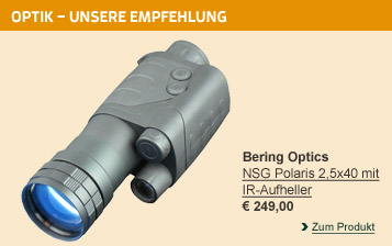 Bering Optics NSG Polaris 2,5x40 mit IR-Aufheller