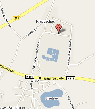 Kartenausschnitt Schleswig