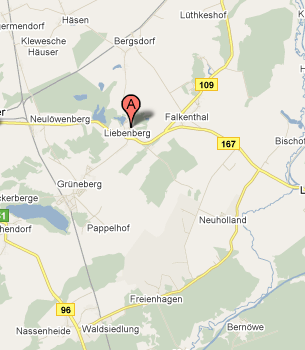 Kartenausschnitt Liebenberg