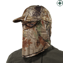 QUIK-CAMO Cap mit Gesichtsschutz