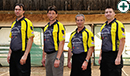 Im Bild (v. l.): Steven Kummer, Arne Lentz, Jörg Haben, Nils Nothnagel