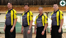 Im Bild (v. l.): Steven Kummer, Arne Lentz, Jörg Haben, Nils Nothnagel
